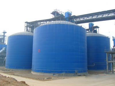 武山水泥钢板库改造