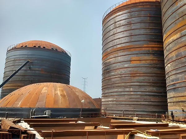 武山焦粉钢板仓